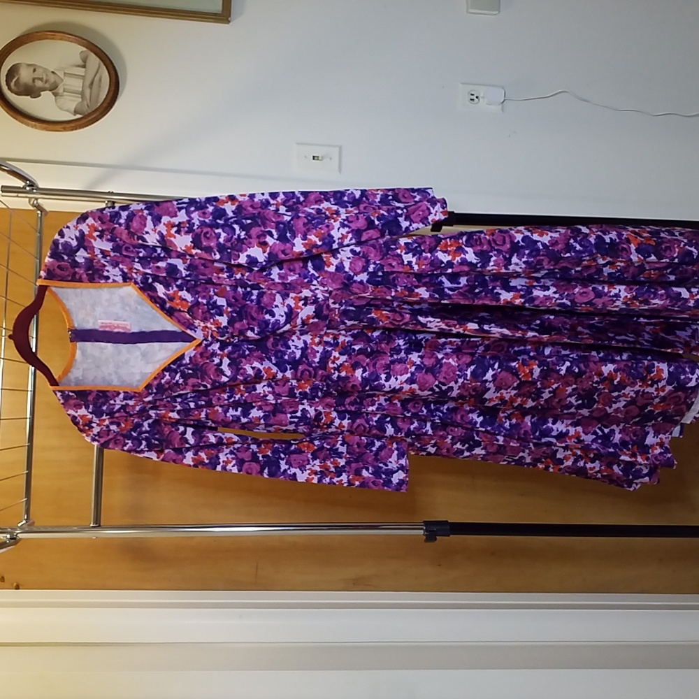 EUC 2X long sleeved Heidi dress